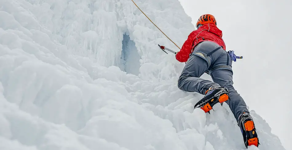 ice climbing rope